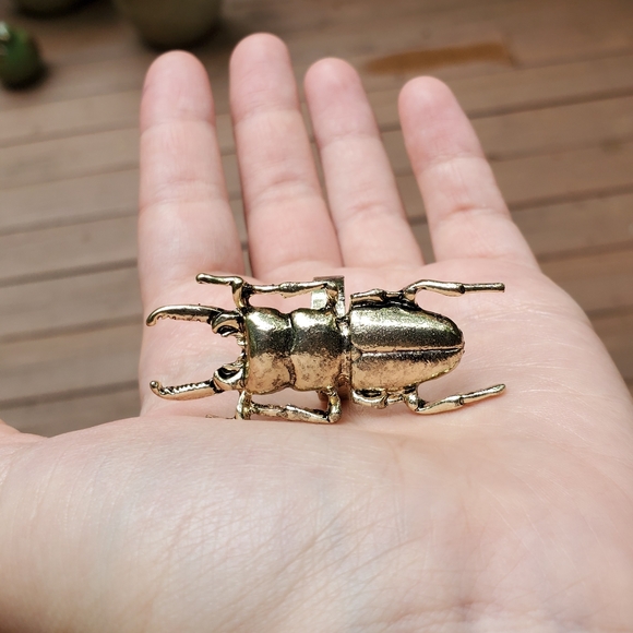 *HOST PICK NWOT *RARE* Bronze Egyptian Scarab Ring - Picture 8 of 10